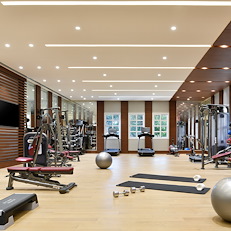 Fully-equipped gym in Doha